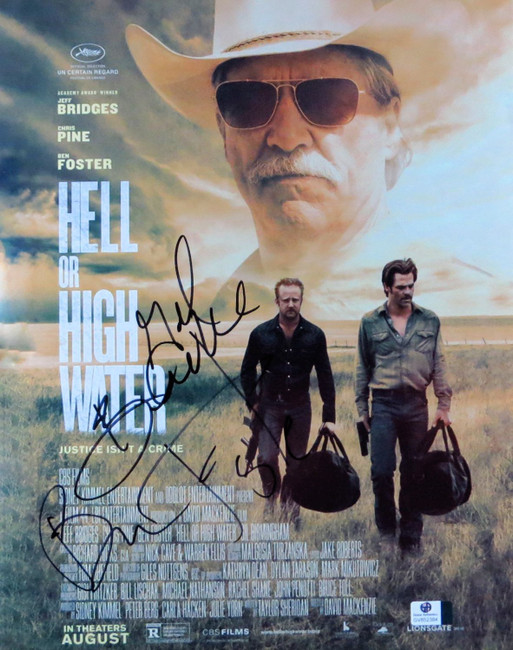 Ben Foster Gil Birmingham Autographed 11X14 Photo Hell or High Water 852384