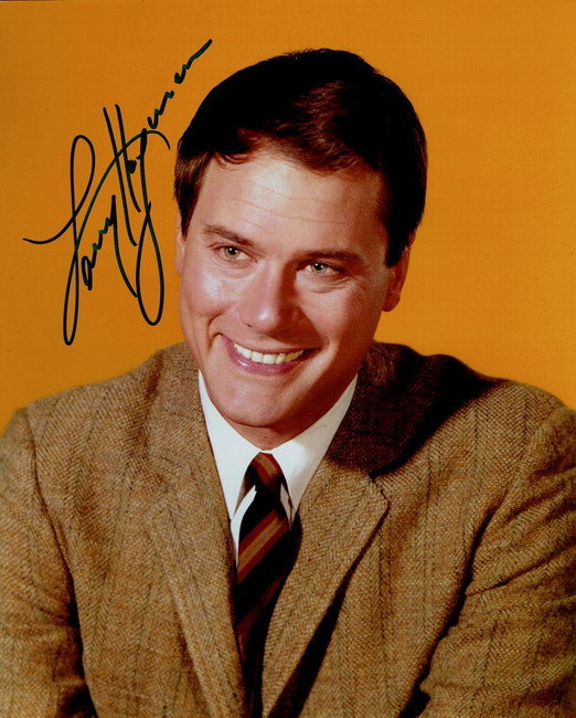 Larry Hagman Signed Autographed 8x10 Photo Dallas Big Entrance Smile Orange JSA