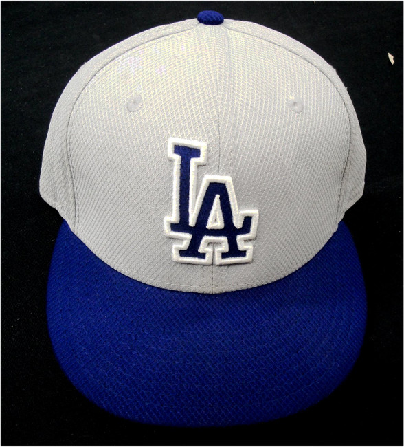 #60 2014 Los Angeles Dodgers Game Used / Team issued Baseball Cap Hat Size 7 1/8