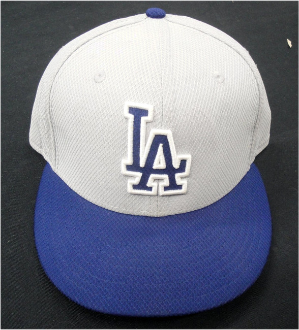 Steve Yeager 2014 Los Angeles Dodgers Team issued Baseball Cap Hat Size 7 3/8