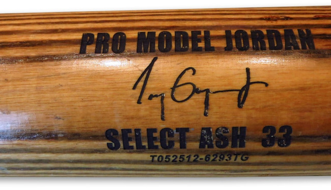 Tony Gwynn Jr. Game Used Trinity Bat Broken Dodgers Ash 06/30/2012 FJ612205