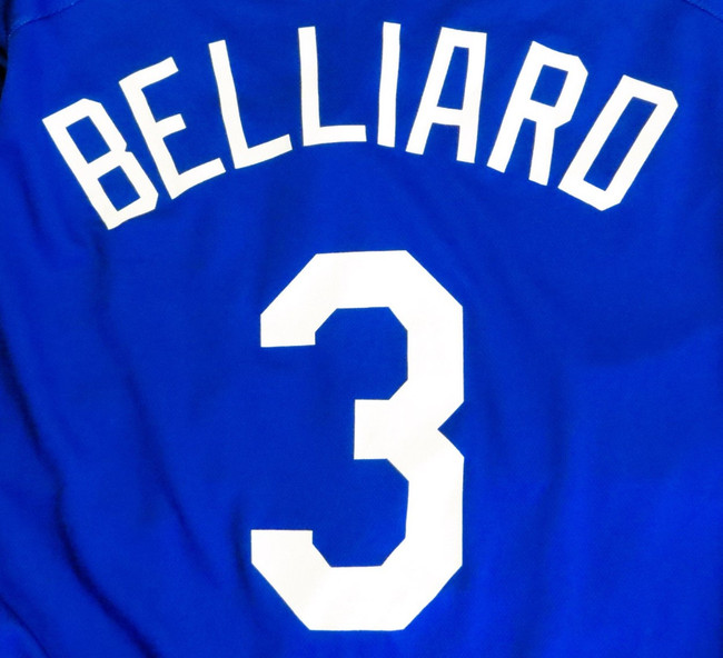 Ronnie Belliard Team Issue Batting Practice Jersey 2010 Dodgers #3 Size 48