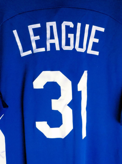 Brandon League Team Issue Batting Practice Jersey 2013 Dodgers #31 Size 46