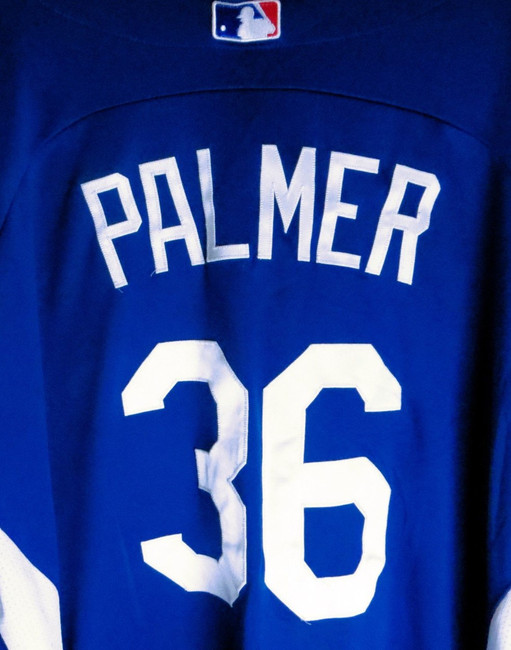 Matt Palmer Team Issue Batting Practice Jersey Los Angeles Dodgers #36 Size 52