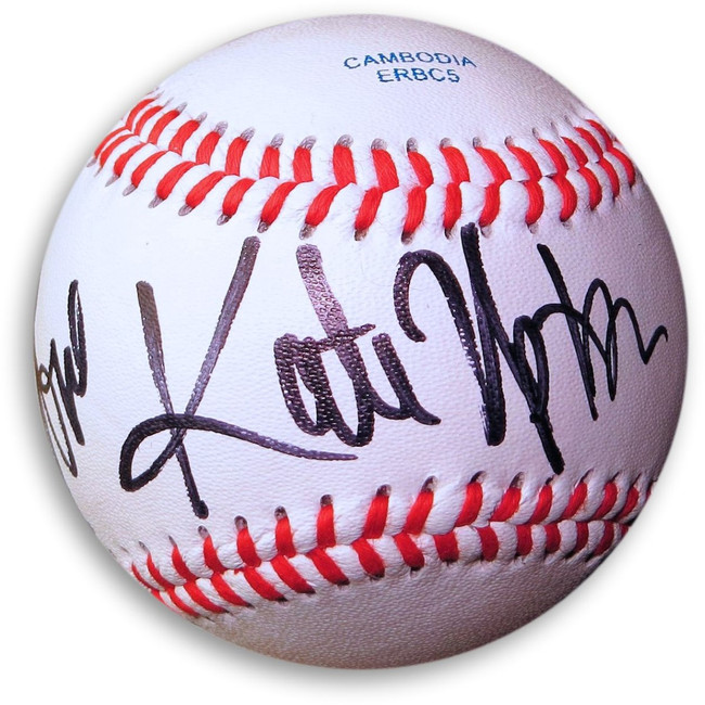 Kate Upton Signed Autographed Baseball Supermodel Black Ink GV862596