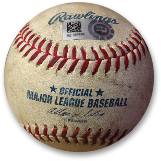 Los Angeles Dodgers vs San Diego Padres Game Used Baseball 06/05/2013 MLB Holo