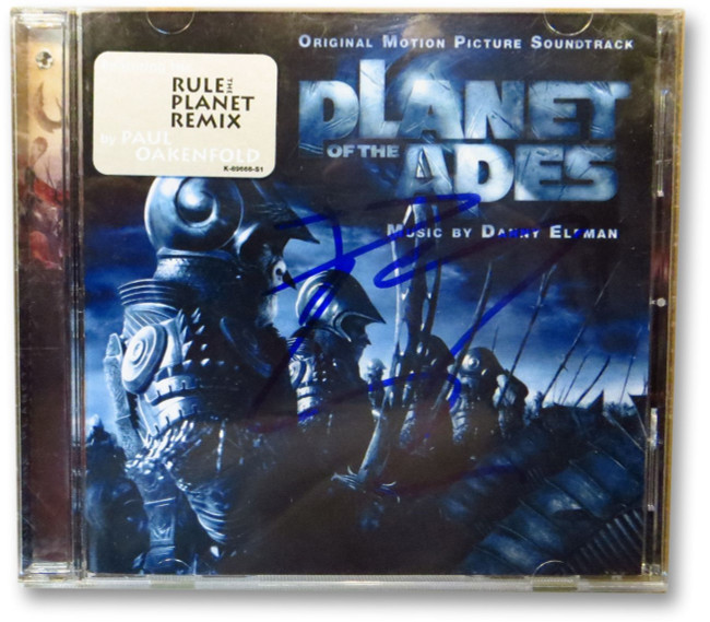 Danny Elfman Signed Autographed CD Cover Planet of the Apes Soundtrack GV865015