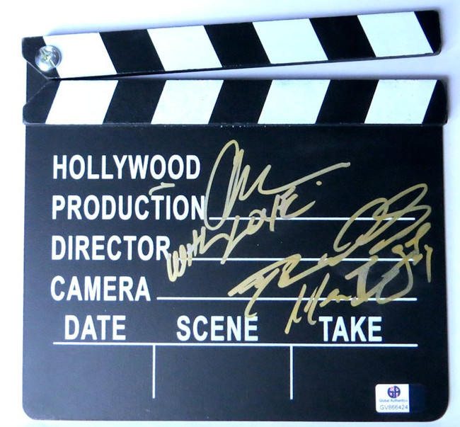 Albert Hughes Darin Scott Signed Autographed Movie Clapper Producers GV866424