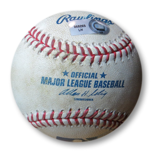 Dodgers MLB Authentic Memorabilia - Game Used Baseballs - Page 1