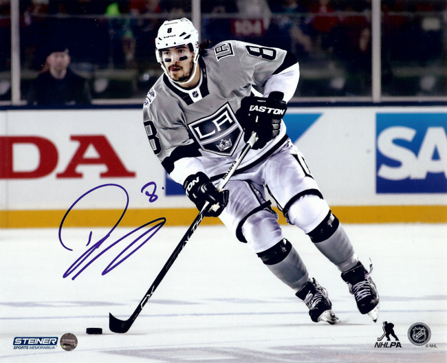 Drew Doughty Signed Autographed 8X10 Photo Kings Skating Winter Classic Steiner