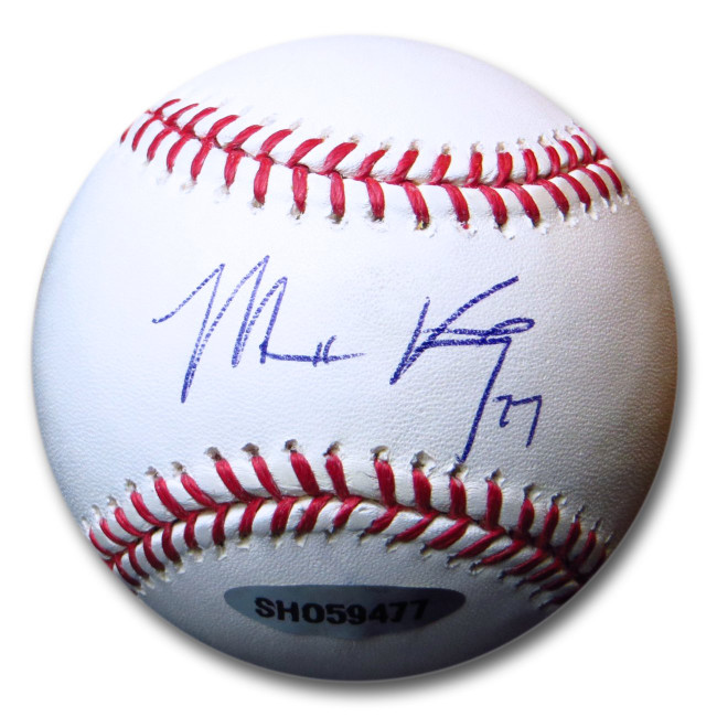 Matt Kemp Signed Autographed Official MLB Baseball Los Angeles Dodgers UDA