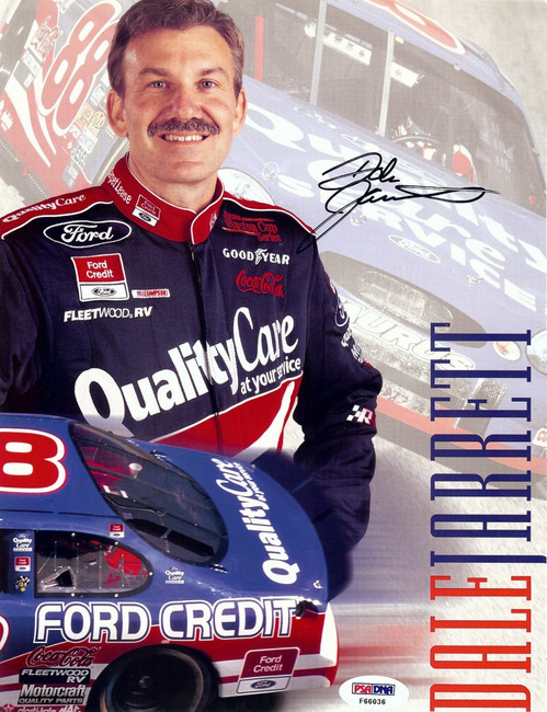 Dale Jarrett Signed Autographed 8X10 Promo Photo NASCAR Legend PSA F66036