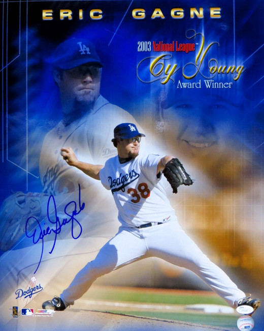 Eric Gagne Autographed 16x20 Photo - 03 — Sure Shot Promotions