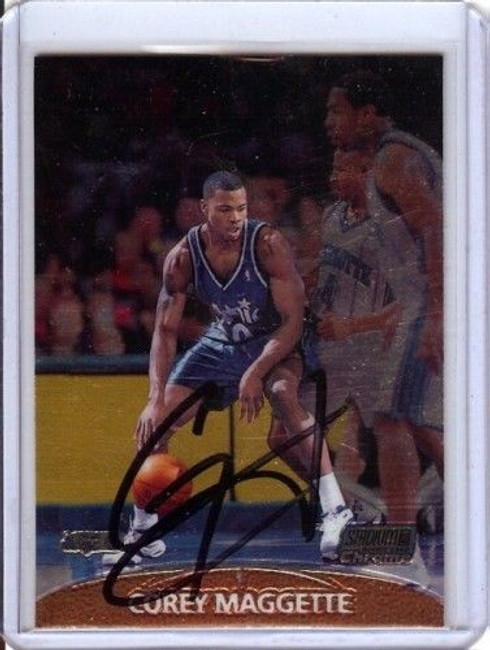 Corey Maggette 99-00 Stadium Club Chrome Auto Autograph