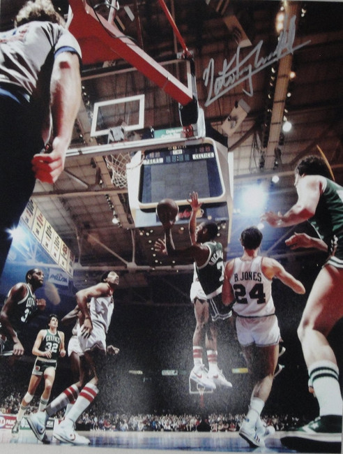 Nate Tiny Archibald Hand Signed Autographed 11x14 Photo NBA Top 50 Celtics