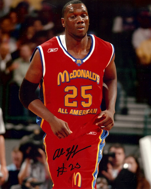 Al Jefferson Signed Autographed 8X10 Photo Celtics McDonalds All-American w/COA