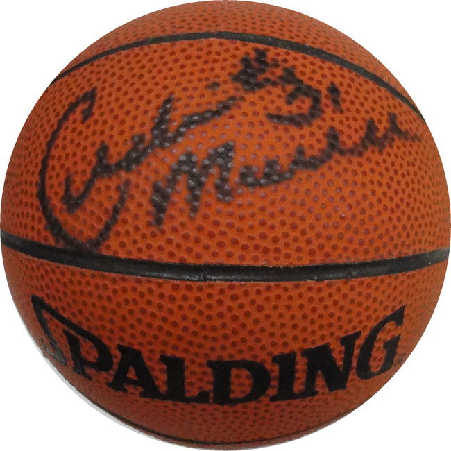 Cedric Maxwell Hand Signed Autographed Mini BasketbalBoston Celtics W/ COA