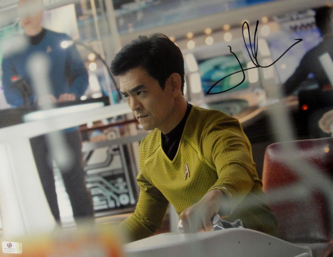 John Cho Thomas Hand Signed Autographed 11x14 Photo Star Trek JSA U16420