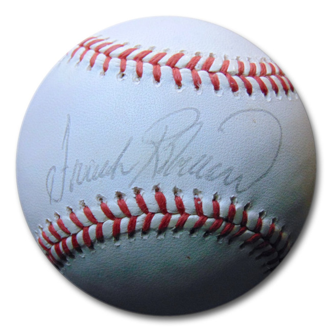 Frank Robinson Signed Autographed AL Baseball Baltimore Orioles JSA CC77577