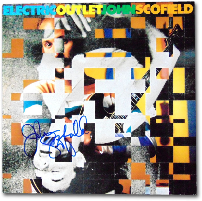 John Scofield Signed Autographed Record Album Cover Electric Outlets JSA CC77029