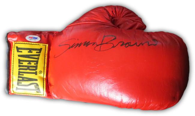 Simon Brown Signed Autographed Everlast Boxing Glove  PSA/DNA M58758