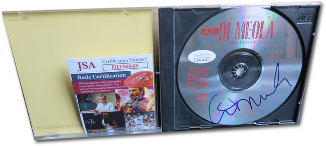 Al Di Meola Signed Autographed CD The Manhattan Years JSA DD36048