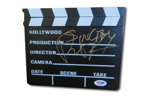 Robert Rodriguez Autographed Mini Movie Clapper Sin City Director PSA AE83509