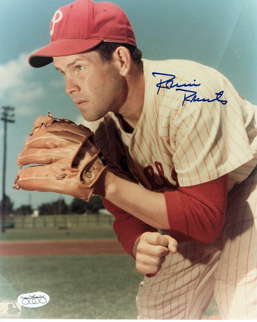 Robin Roberts Signed Autographed 8X10 Photo Phillies Posing on Mound JSA