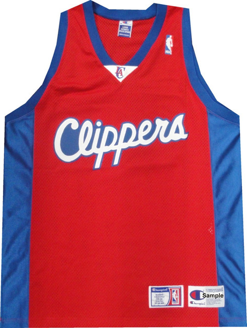 Los Angeles Clippers Game Jersey Blank Back Never Worn You-can add name Size 52