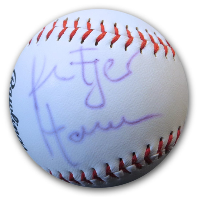 Rutger Hauer Signed Autographed Baseball Legendary Action Star JSA FF06278