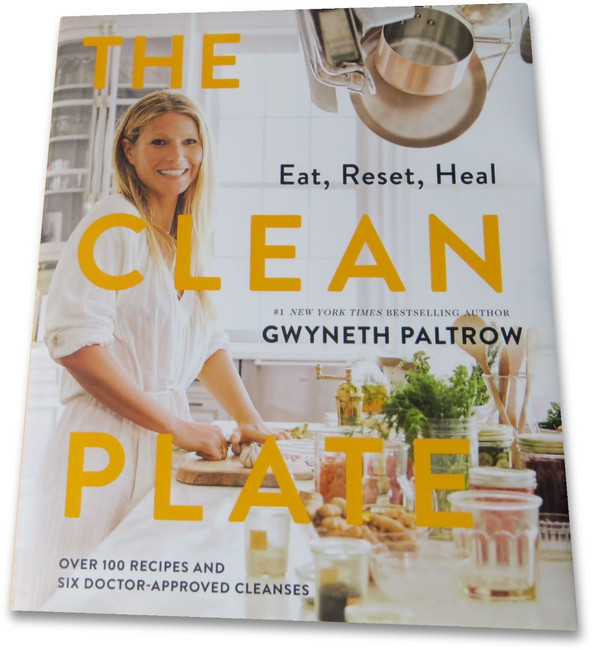 Gwyneth Paltrow Signed Autographed Hardcover Book The Clean Plate JSA CC42402