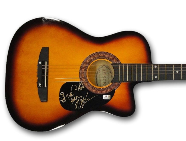 The Farm Band Signed Autographed Acoustic Guitar Horne Marie Hoffman GV723066