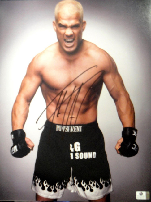 Tito Ortiz Hand Signed Autographed 11x14 Photo UFC MMA Fighter GA 758187