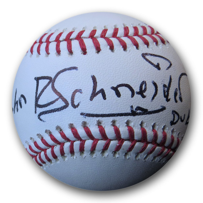 John Schneider Signed Autographed Baseball The Dukes of Hazzard Bo JSA GG06019