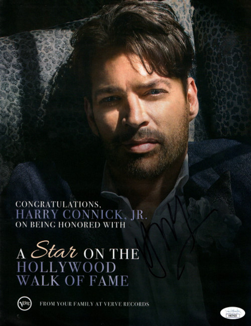 Harry Connick Jr. Signed Autographed Magazine Photo Walk of Fame JSA HH37433