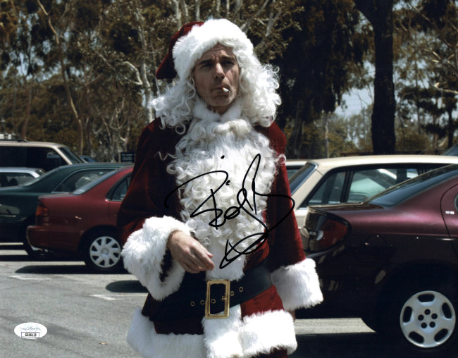 Billy Bob Thornton Signed Autographed 11X14 Photo Bad Santa Smoking JSA GG06125