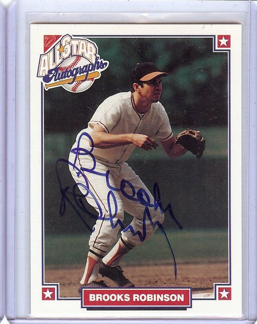 Brooks Robinson 1993 Nabisco Hand Signed Autograph Auto GX31332 Orioles #NNO