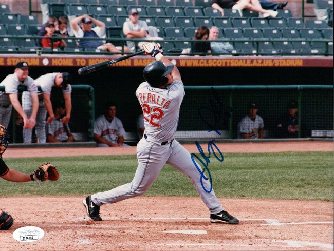 Jhonny Peralta Signed Autographed 8X10 Photo AZ Fall League Indians JSA II24349