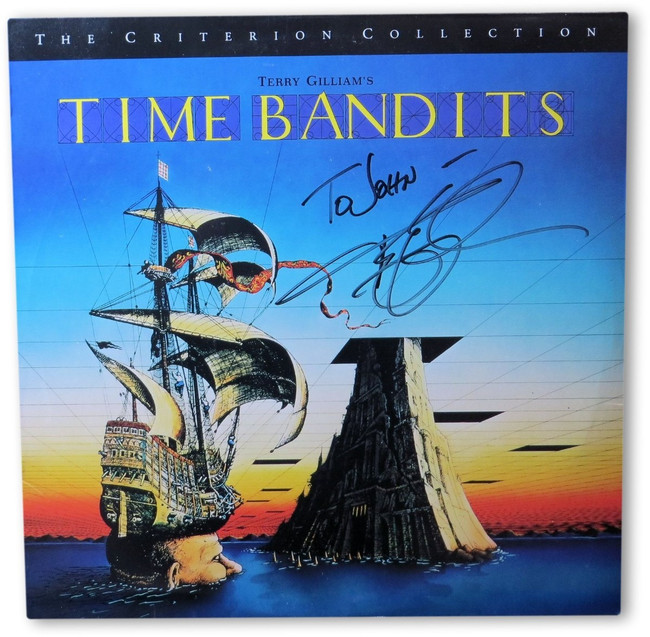 Terry Gilliam Signed Autographed Laserdisc Cover Time Bandits JSA II23292