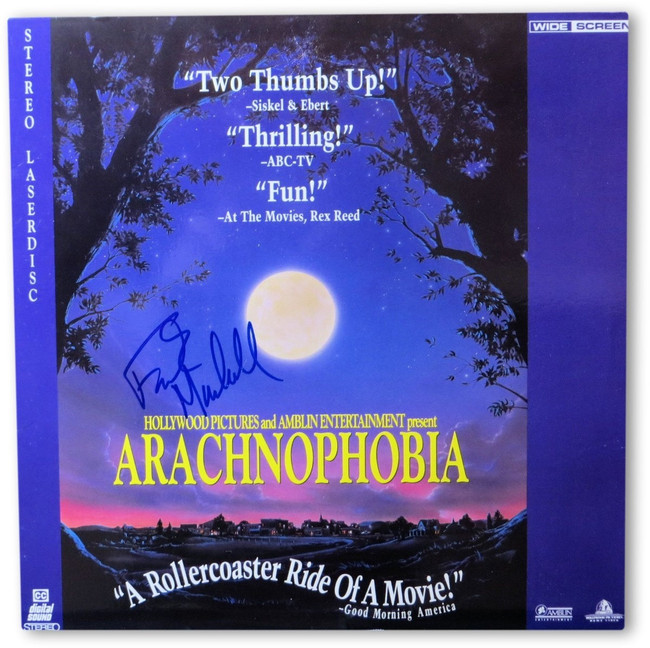 Frank Marshall Signed Autographed Laserdisc Cover Arachnophobia JSA II23300