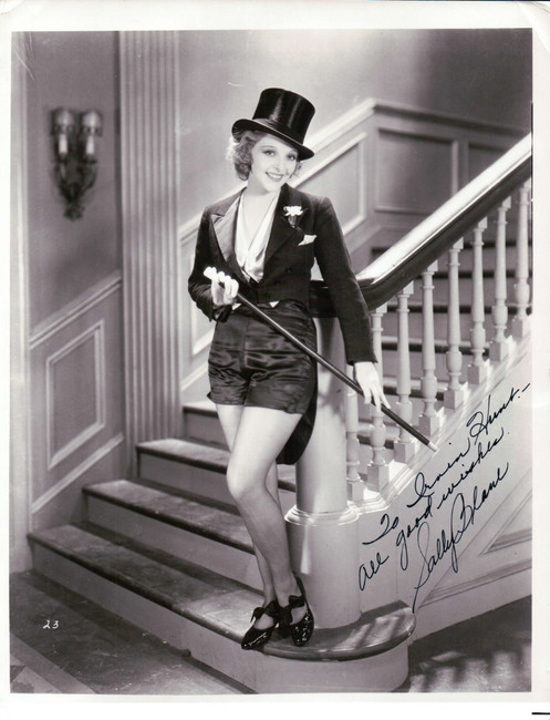 Sally Blane Signed Autographed 8X10 Photo Actress Top Hat JSA59156