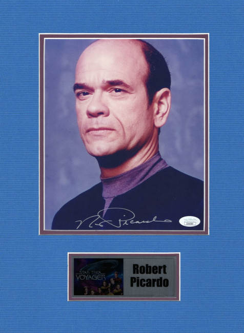 Robert Picardo Signed Autograph Matted 8X10 Photo Star Trek Voyager JSA II44360