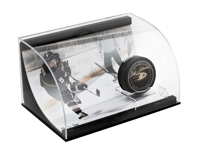 Teemu Selanne Signed Autographed Puck and Photo Acrylic Display Ducks #/25 UDA