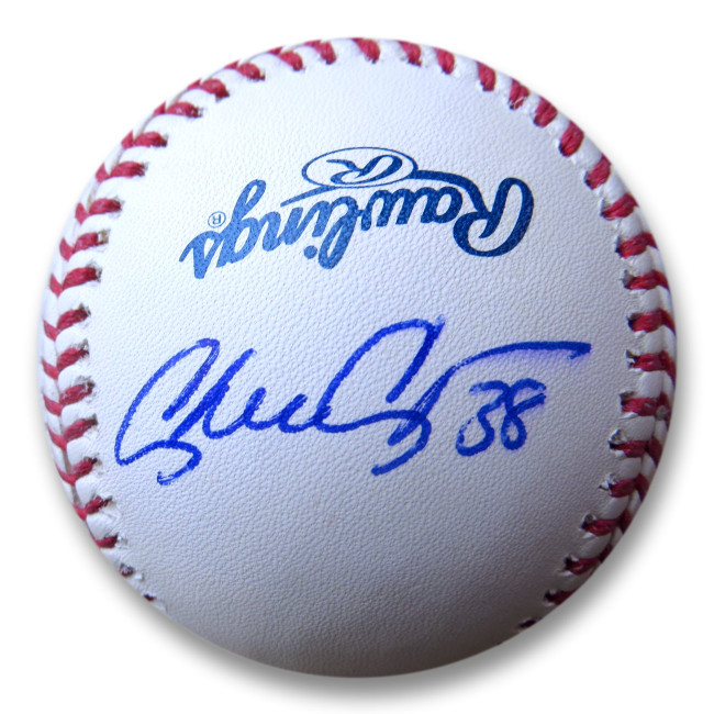 Chris Capuano Signed Autographed MLB Baseball Dodgers Yankees GV917123