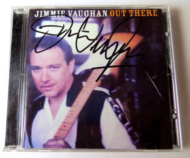 Jimmie Vaughan Signed Autographed CD Booklet Out There JSA JJ82069