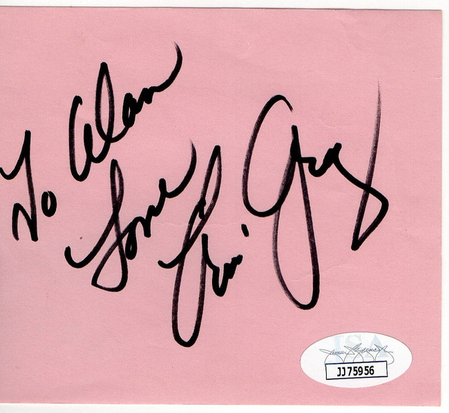 Erin Gray Signed Autographed Paper Cut Signature Buck Rogers JSA JJ75956