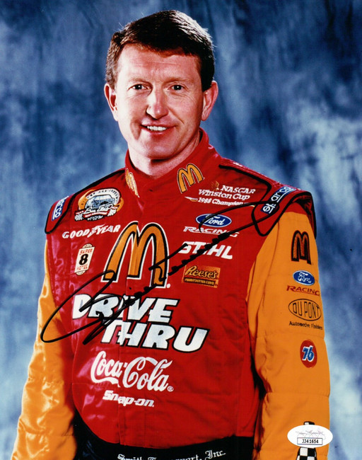 Bill Elliott Signed Autographed 8X10 Photo NASCAR Legend JSA COA