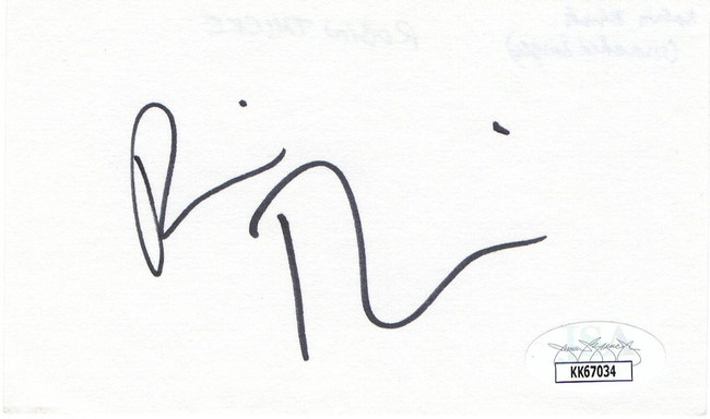 Robin Thicke Signed Autographed Index Card Singer Songwriter JSA KK67034