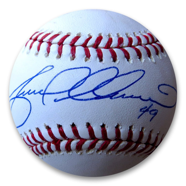 Yovani Gallardo Signed Autographed MLB Baseball Brewers Rangers GV917470