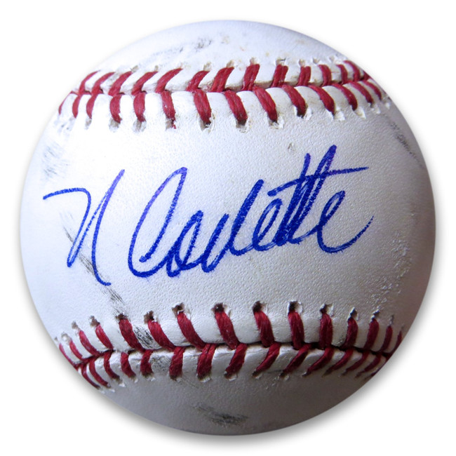 Ned Colletti Signed Autographed MLB Baseball Los Angeles Dodgers GX31415